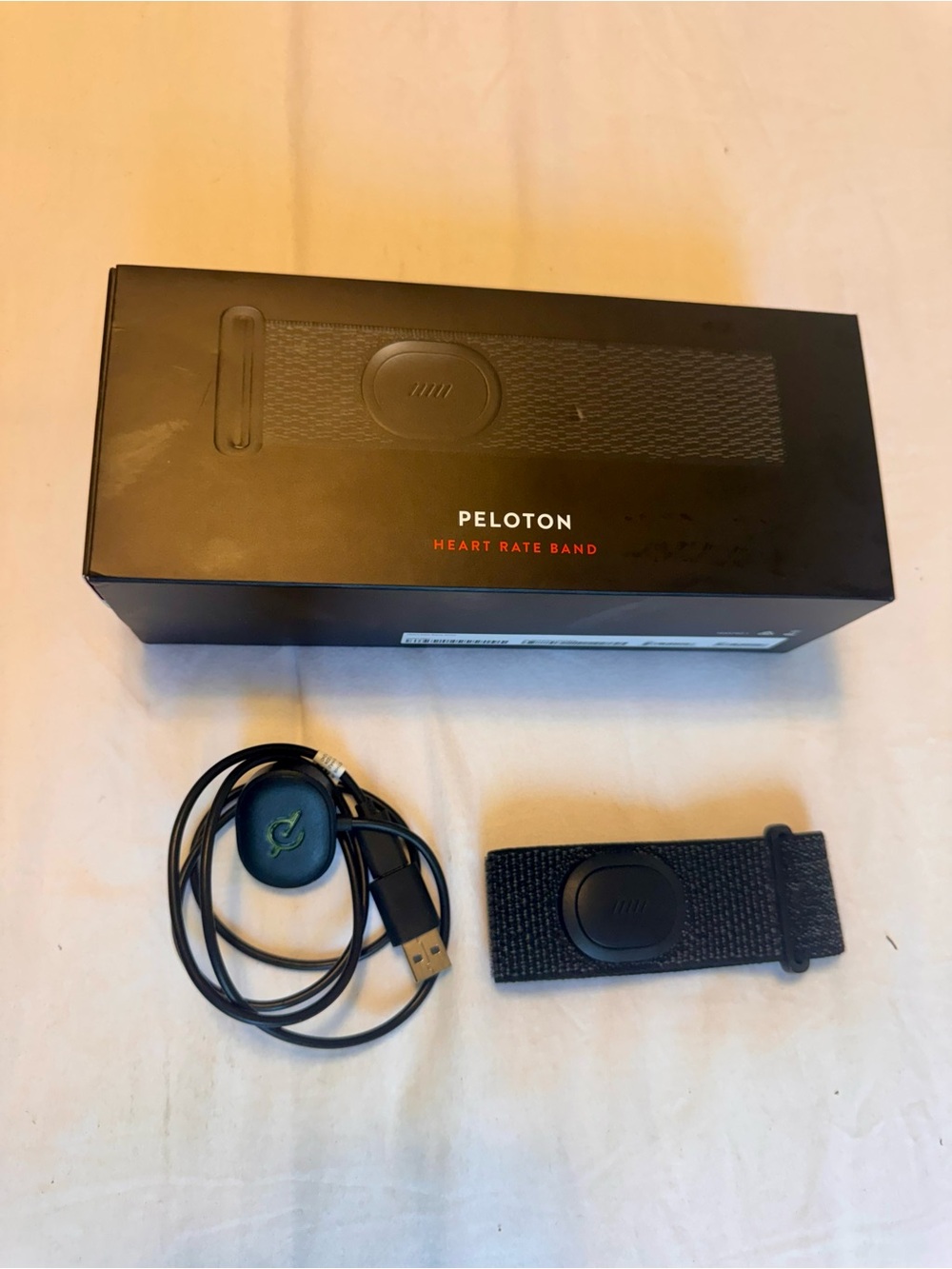 Peloton Heart Rate Band Monitor – Small – Charger + Original Box